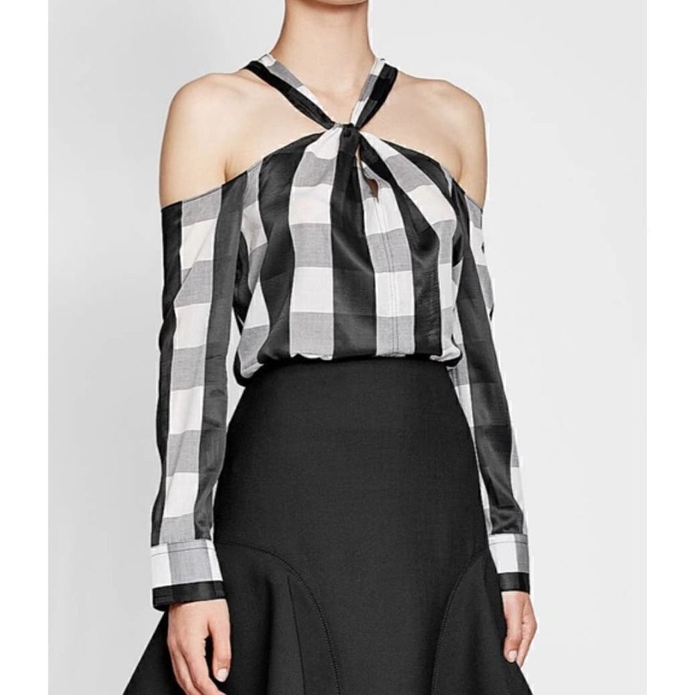 Rag & Bone Collingwood Black & White Top Size XS